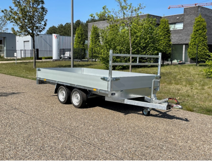 [P46.24.27-30] Plateauwagen 460 x 246 (2700kg, 2, 30 cm)